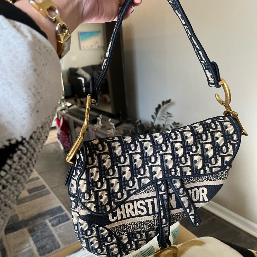 Dior Saddle Bag Medium Authentic in good condition